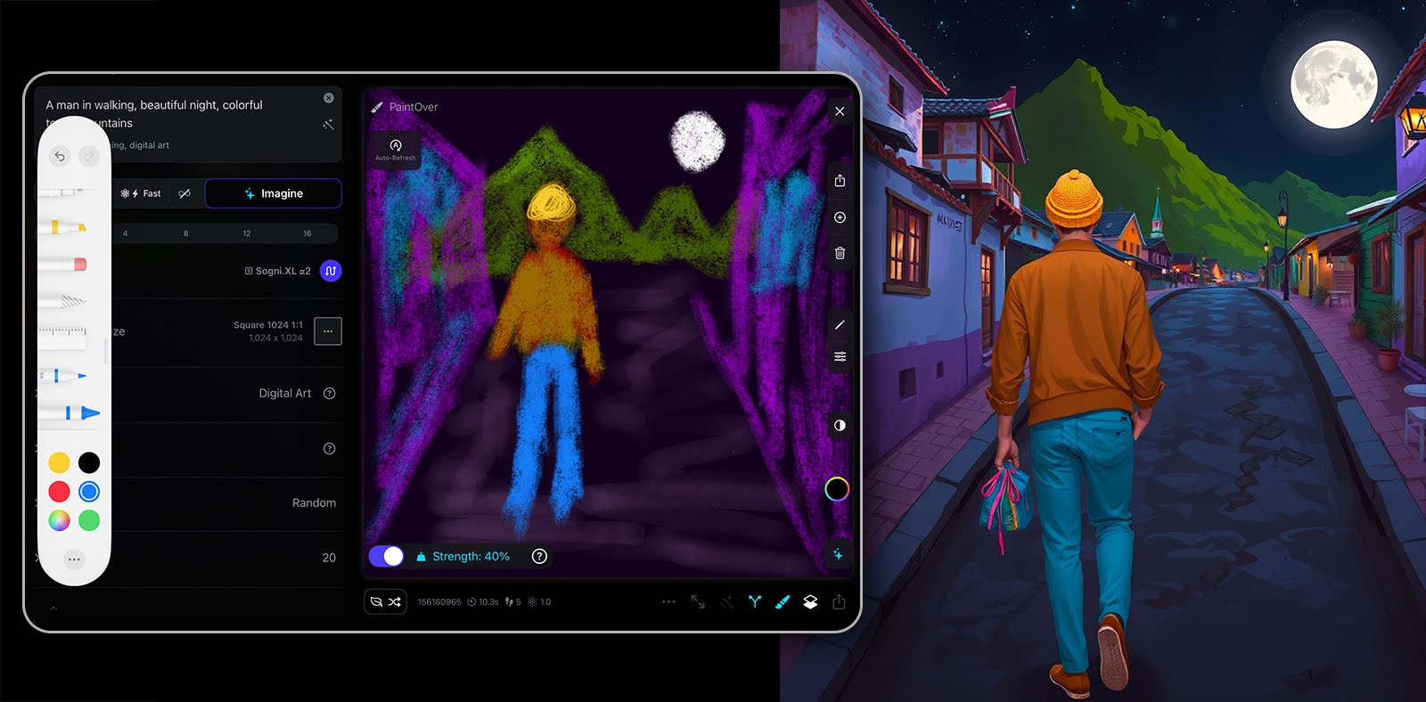 PaintOver feature highlight