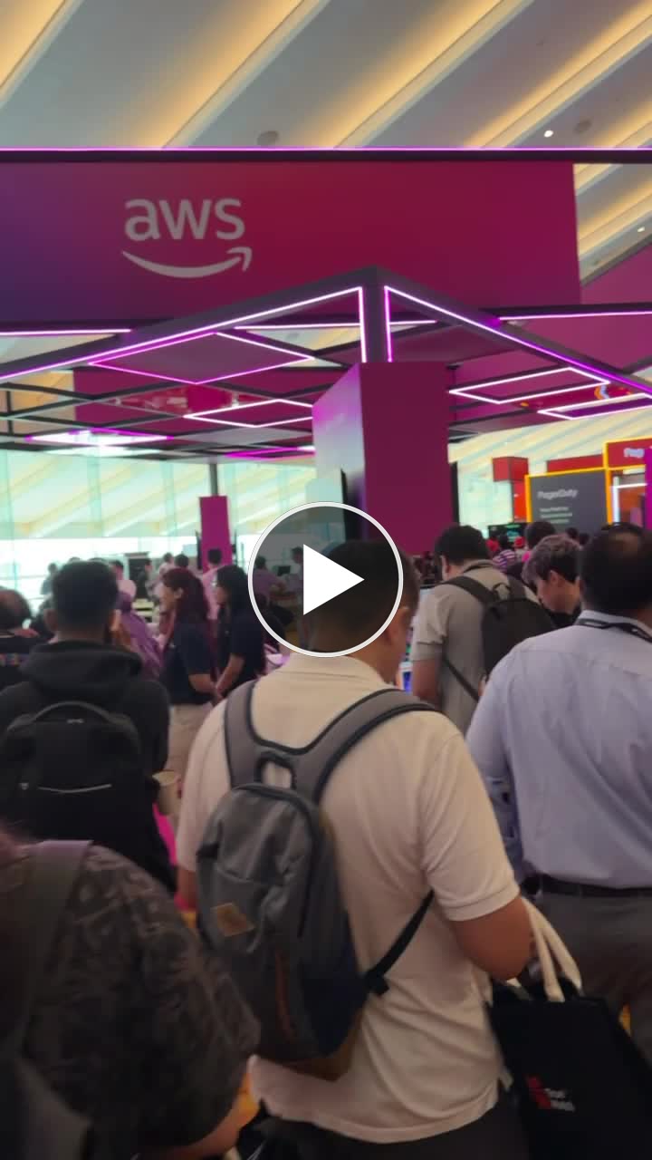 Sogni at AWS Summit Singapore — watch the video